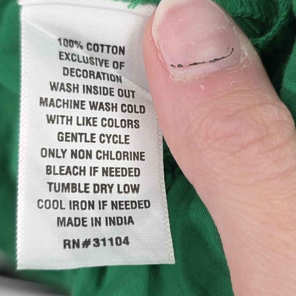 New Crown And Ivy Green‎ Holiday Smocked Dress 8 - Picture 4 of 5